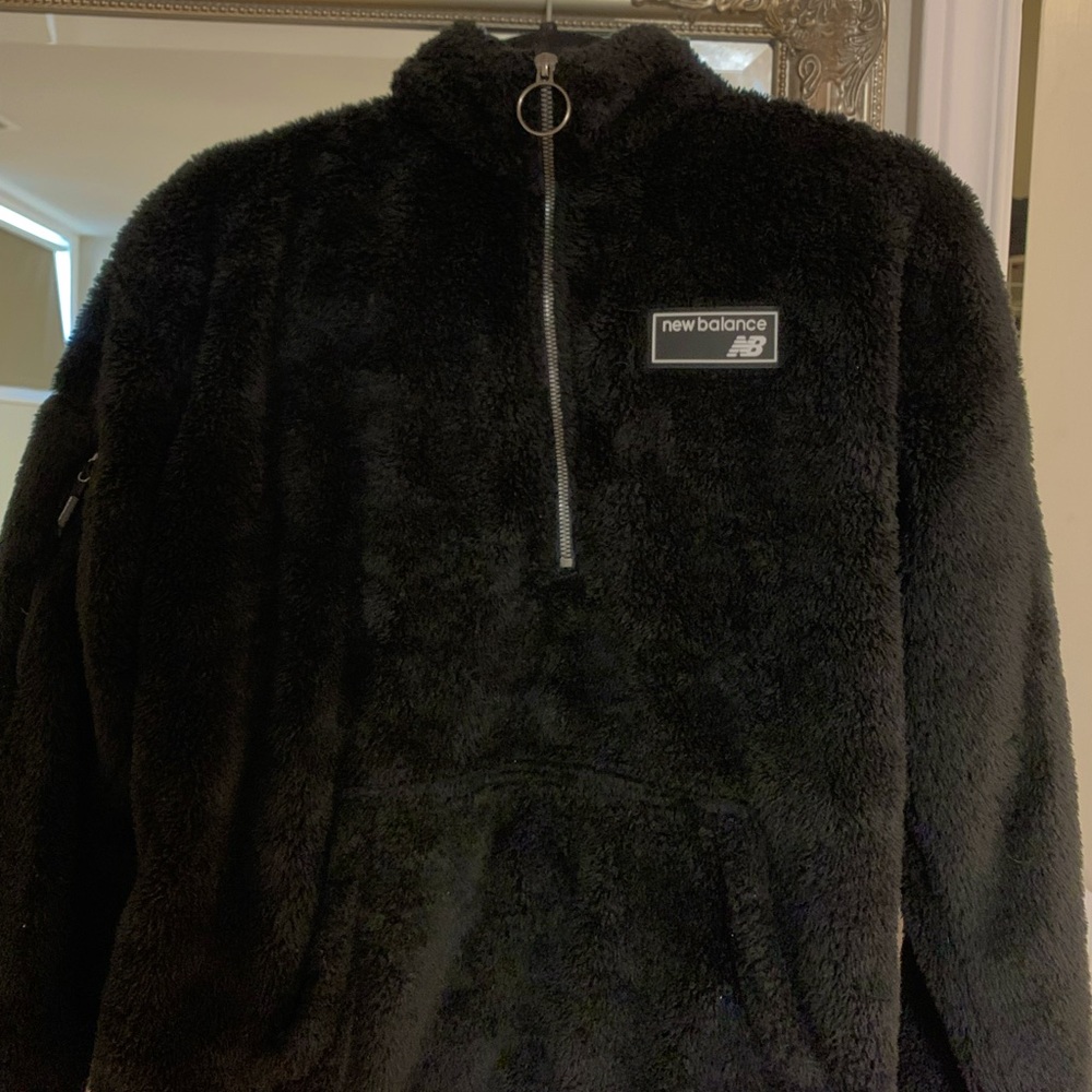 new balance sherpa sweater